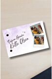Kişiye Özel Flipbook Mor Doğum Günü Fotoğraf Albümü (10x15 cm )